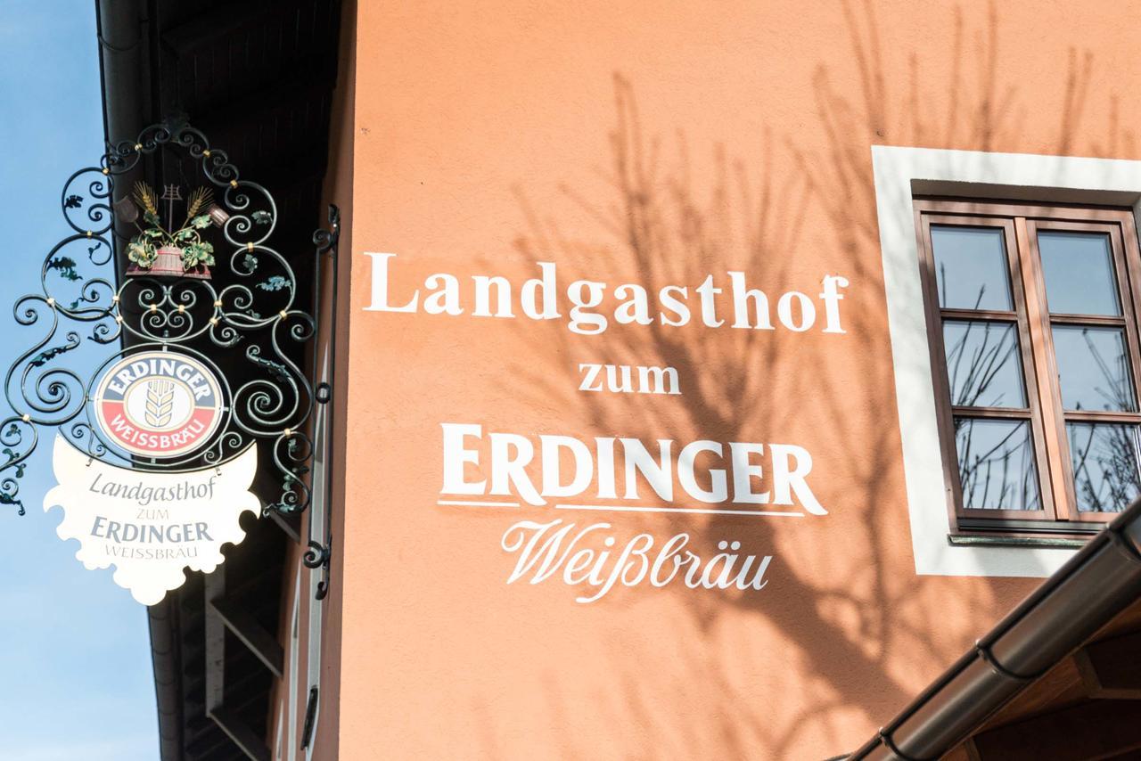 Hotel Landgasthof zum Erdinger Weissbräu Rosenheim Exterior foto